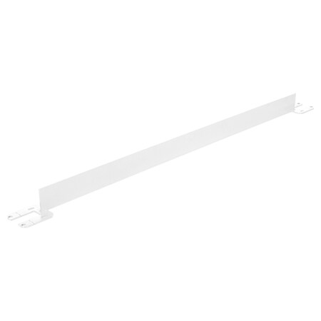 TOEBOARD FOR PIPE SAFETY RAILING 60 INCHES WHITE